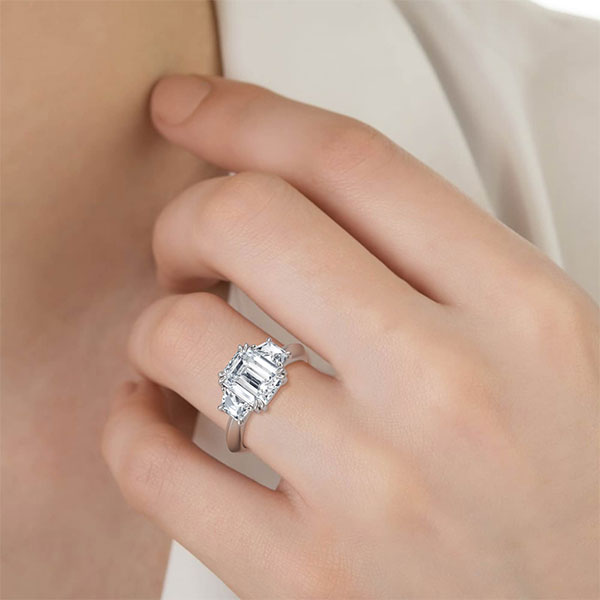 Emerald Cut and Trapezoid Trilogy