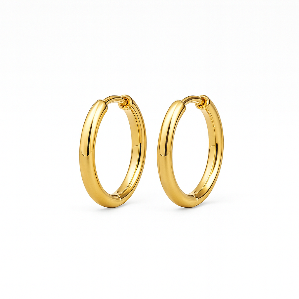 Classic Hoop Earrings - Medium