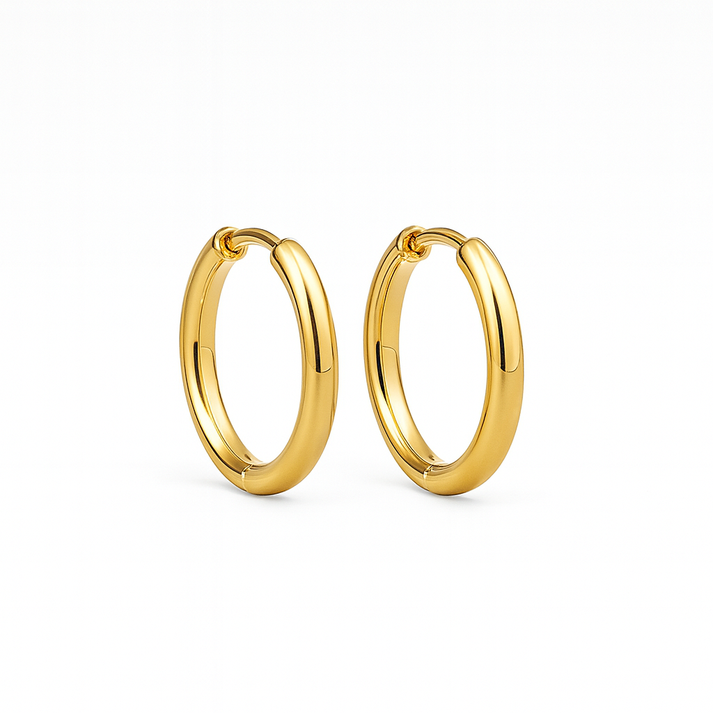 Classic Hoop Earrings - Medium