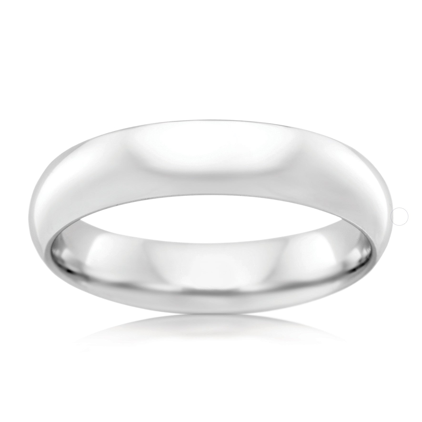 Half Round Wedding Ring