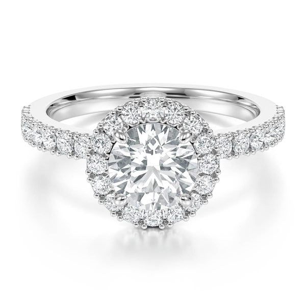 Custom engagement ring by Robbie Chapman Sydney