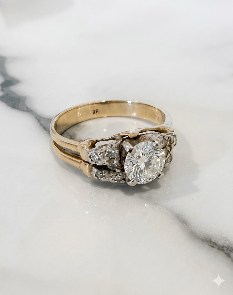 Mothers heirloom ring before remodelling