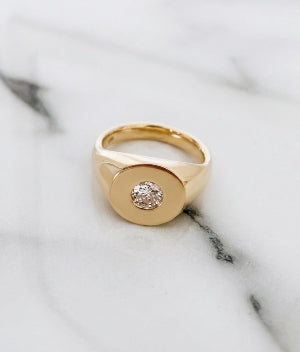 Mothers heirloom ring after remodelling by Robbie Chapman Sydney