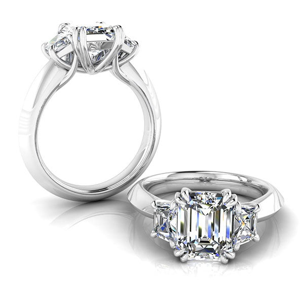 Emerald Cut and Trapezoid Trilogy