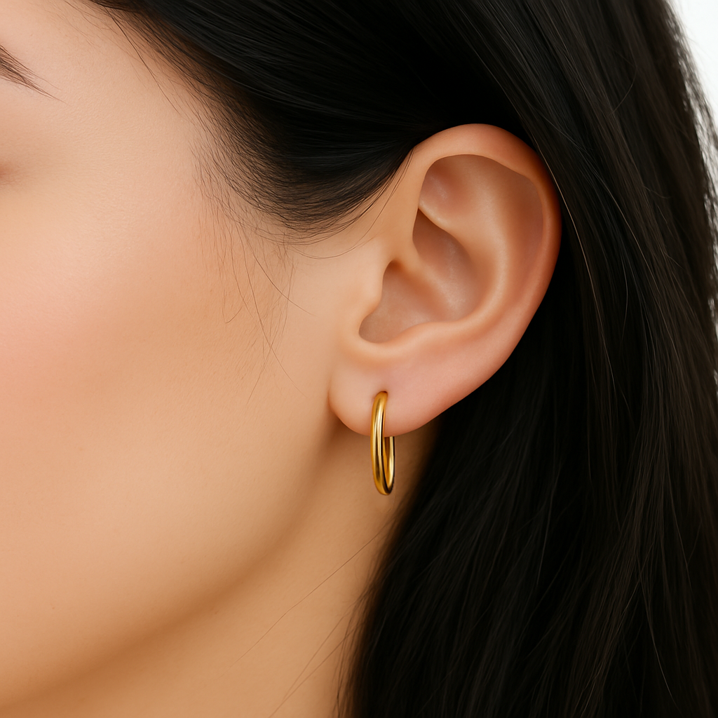Classic Hoop Earrings - Medium