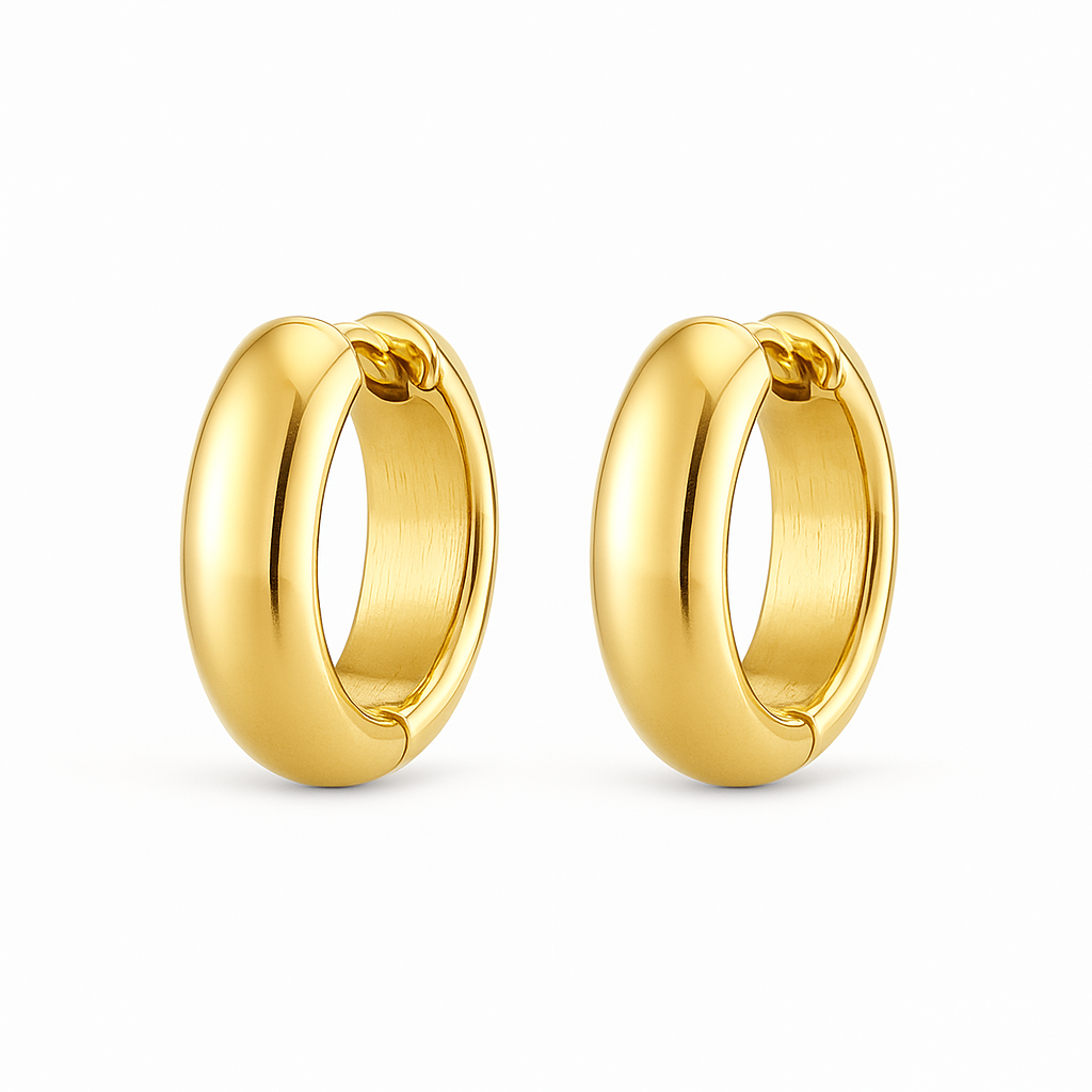 Huggie Hoop Earrings - Small