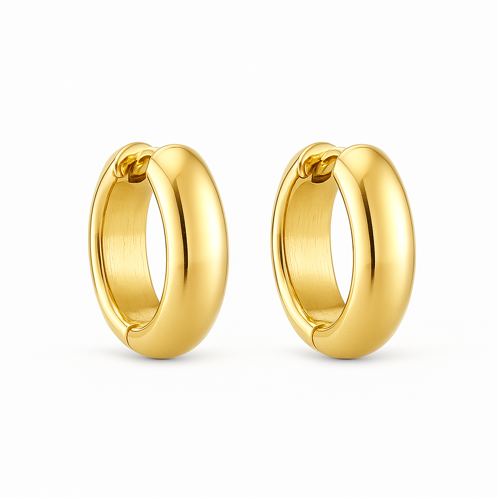 Huggie Hoop Earrings - Small