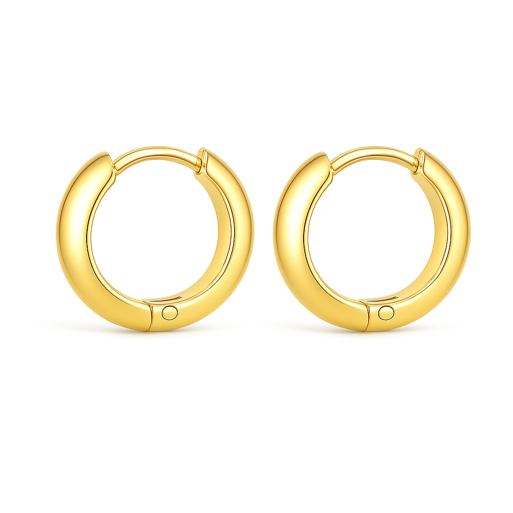 Huggie Hoop Earrings - Small