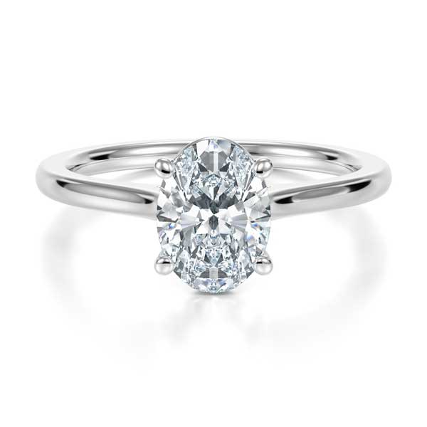 Custom engagement ring by Robbie Chapman Sydney