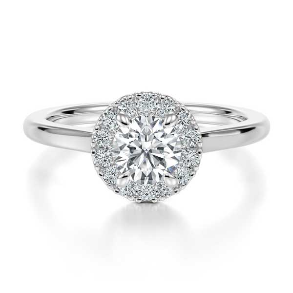 Round Brilliant Cut with Halo